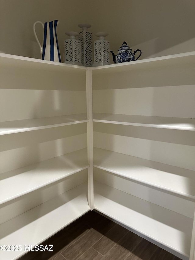 view of pantry