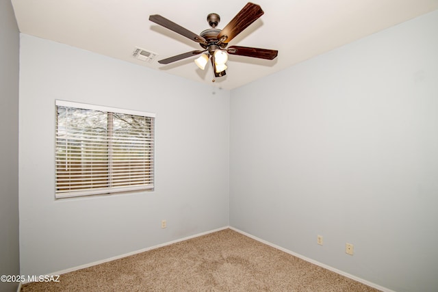1419 W Red Creek Dr, Tucson, AZ 85737 - spare room with carpet floors and ceiling fan