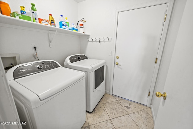 3625 N Avenida Albor, Tucson, AZ 85745 - laundry room featuring separate washer and dryer