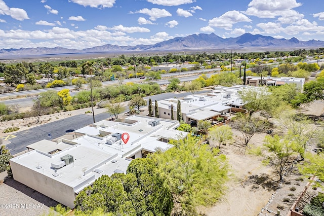 221 N Calle Del Lago, Green Valley, AZ 85614 - bird's eye view with a residential view and a mountain view