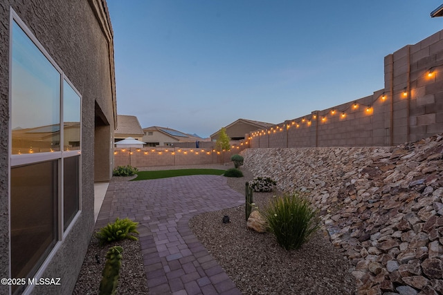 1117 W Valley Meadow Ln, Sahuarita, AZ 85629 - view of patio / terrace with a fenced backyard