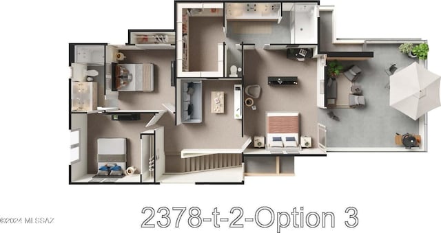 view of layout
