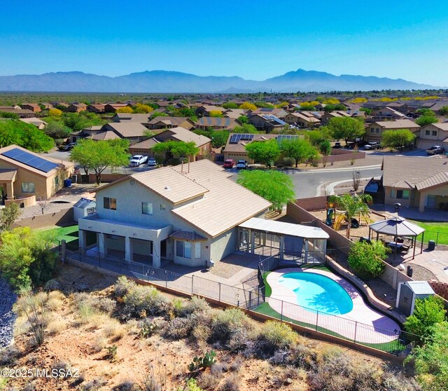 761 W Grantham St, Vail, AZ 85641 - bird's eye view with a residential view and a mountain view