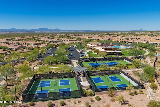 13906 N Rim Trl, Marana, AZ 85658 - aerial perspective of suburban area featuring mountains