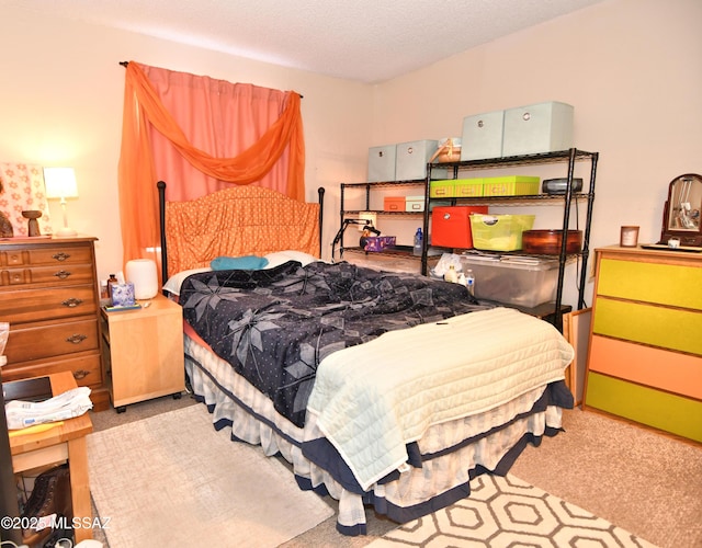 bedroom featuring carpet floors