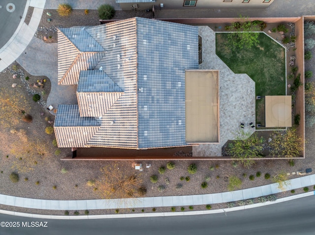 drone / aerial view