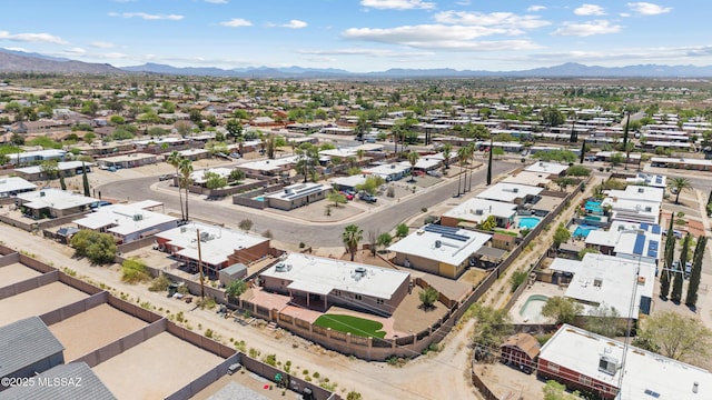 3216 S Winona Cir, Tucson, AZ 85730 - aerial perspective of suburban area featuring mountains