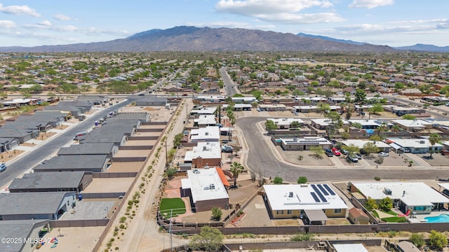 3216 S Winona Cir, Tucson, AZ 85730 - aerial view of residential area featuring a mountainous background