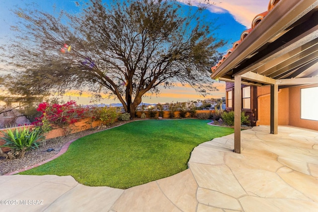 5788 E Paseo Cimarron, Tucson, AZ 85750 - fenced backyard featuring a patio area