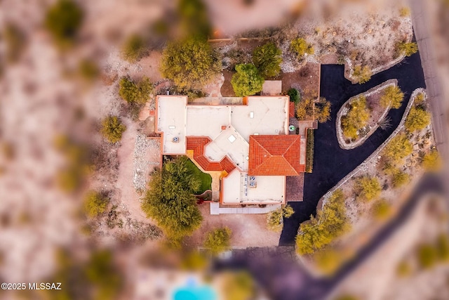 5788 E Paseo Cimarron, Tucson, AZ 85750 - aerial view of property and surrounding area