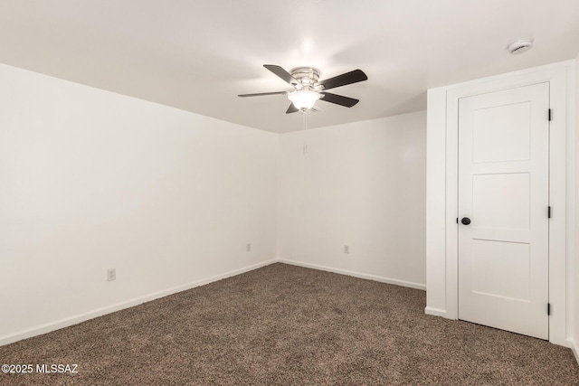 407 E 35th St, Tucson, AZ 85713 - carpeted empty room with a ceiling fan and baseboards