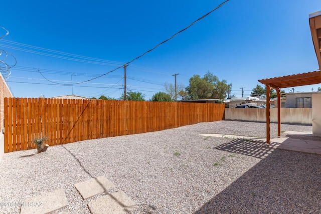 407 E 35th St, Tucson, AZ 85713 - view of yard with a fenced backyard and a patio