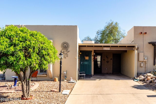 1379 W Camino Lucientes, Green Valley, AZ 85622 - view of front of property with a gate and a fenced front yard