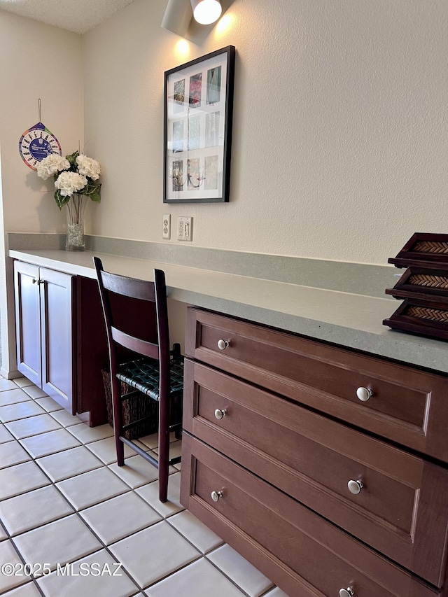 details featuring built in desk