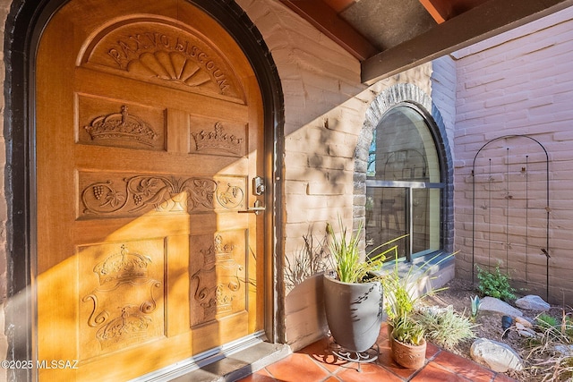 4401 E Havasu Rd, Tucson, AZ 85718 - view of doorway to property