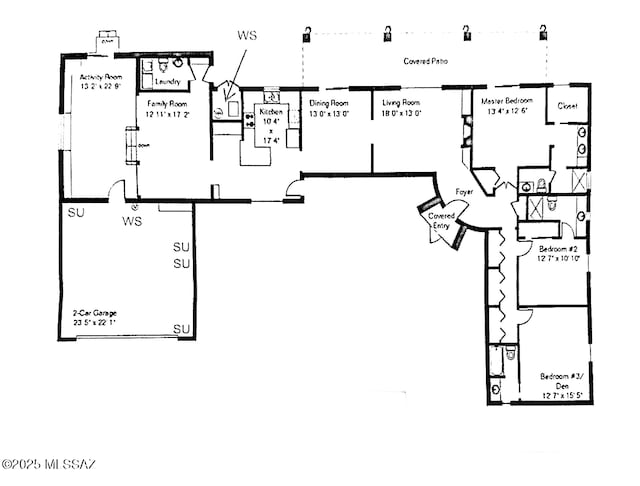 1621 E Entrada Tercera, Tucson, AZ 85718 - room layout