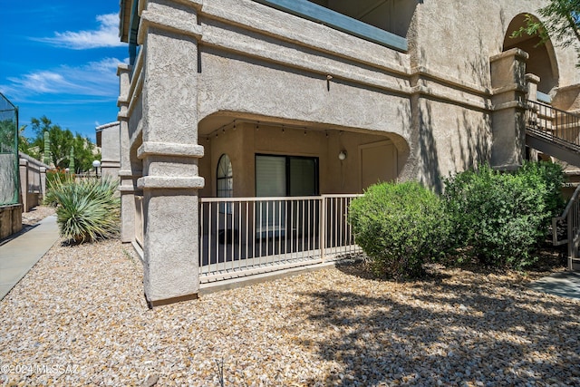 view of side of home