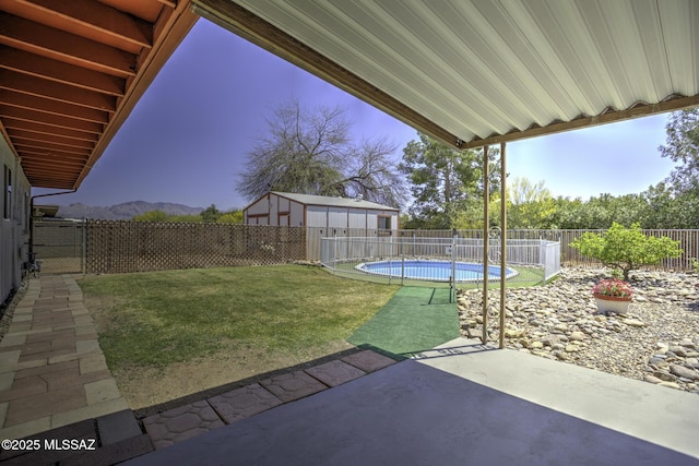 3061 W Avenida Cresta, Tucson, AZ 85745 - view of yard with a patio