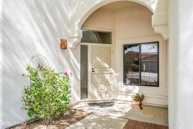 11460 N Palmetto Dunes Ave, Tucson, AZ 85737 - view of exterior entry with stucco siding