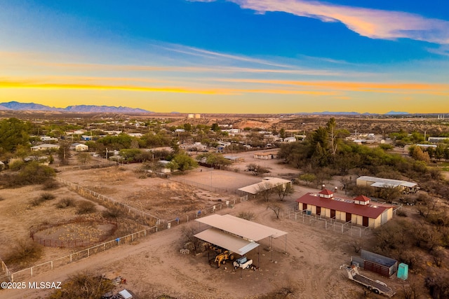 822 E Pomerene Rd, Benson, AZ 85602 - drone / aerial view of mountains