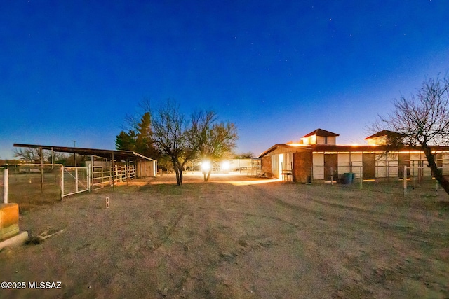 822 E Pomerene Rd, Benson, AZ 85602 - view of yard with an exterior structure and an outdoor structure