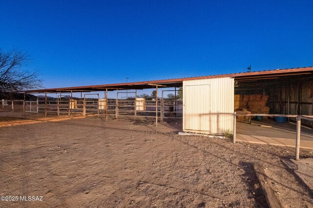 822 E Pomerene Rd, Benson, AZ 85602 - view of stable