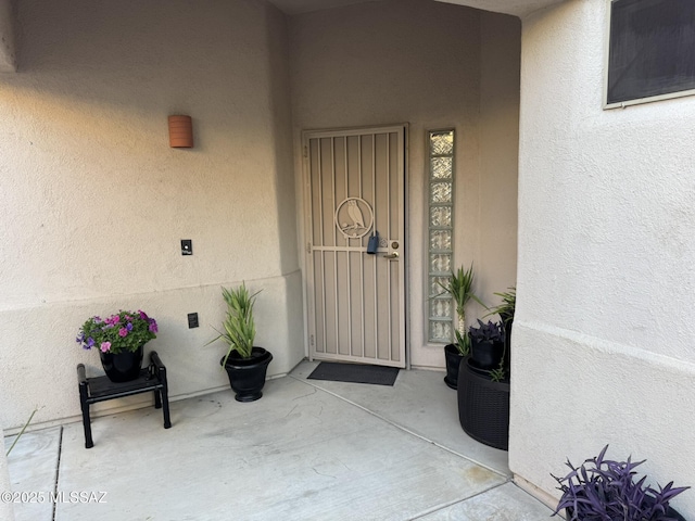 7456 E Placita Del Espiritu, Tucson, AZ 85715 - property entrance with stucco siding