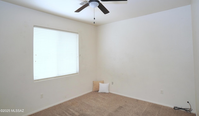 3581 W Avenida Vera Cruz, Tucson, AZ 85746 - carpeted spare room with ceiling fan and plenty of natural light