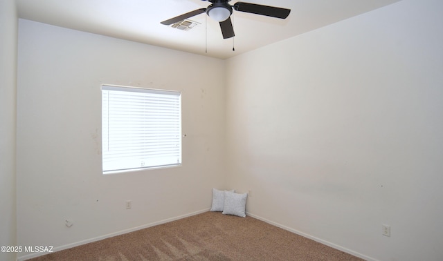 3581 W Avenida Vera Cruz, Tucson, AZ 85746 - carpeted spare room with a ceiling fan and baseboards