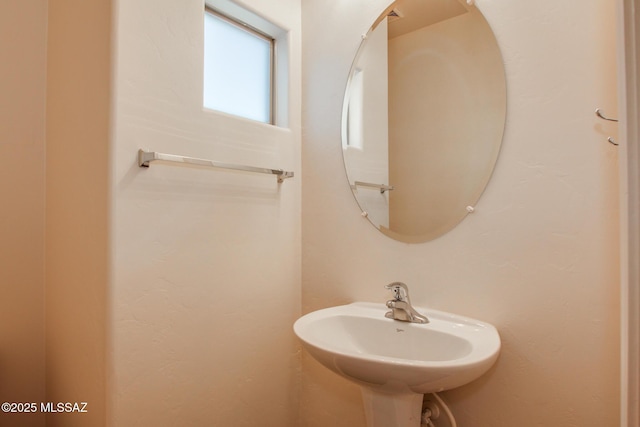 bathroom with a sink