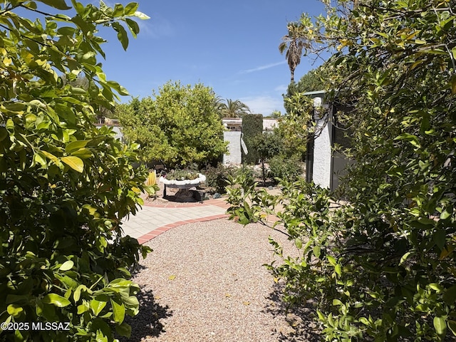 291 E Los Rincones, Green Valley, AZ 85614 - view of yard with a patio