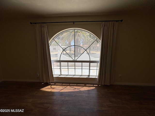 291 E Los Rincones, Green Valley, AZ 85614 - details featuring wood finished floors and baseboards