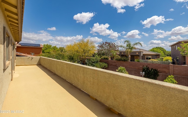 9125 S Crows Nest Ct, Tucson, AZ 85756 - view of balcony