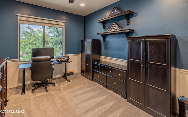9125 S Crows Nest Ct, Tucson, AZ 85756 - office area with light colored carpet