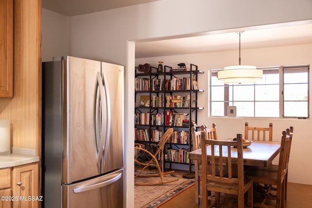 view of dining area