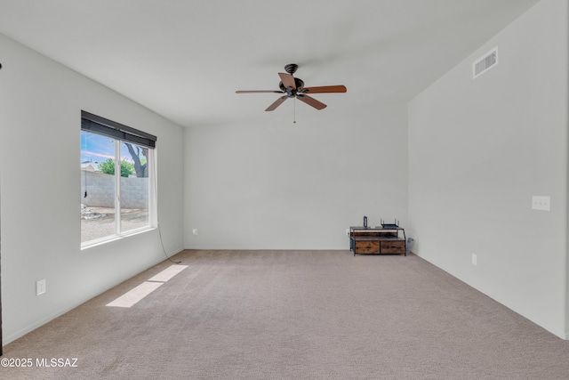 8972 E Mcmurray Pl, Tucson, AZ 85730 - spare room featuring ceiling fan and carpet floors