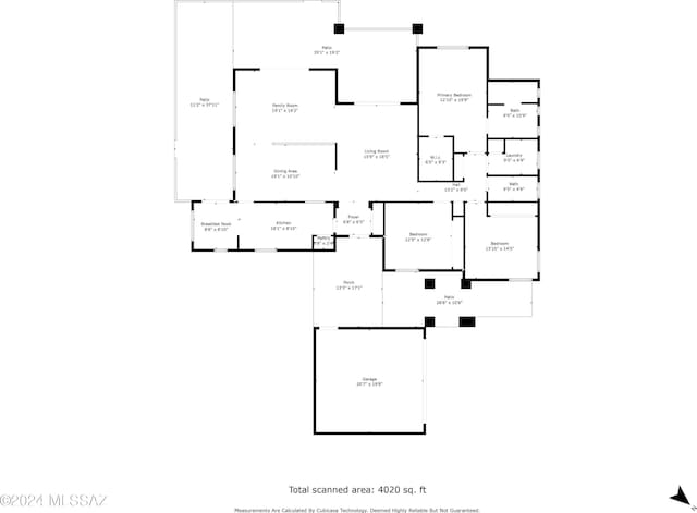13792 E Langtry Ln, Tucson, AZ 85747 - plan