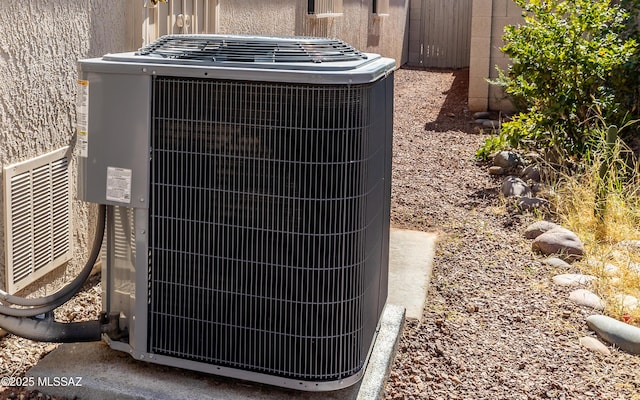 5319 S Via Galapagos, Tucson, AZ 85706 - exterior view of central AC unit