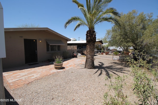 2665 N Leah Pl, Tucson, AZ 85705 - view of yard featuring fence and a patio