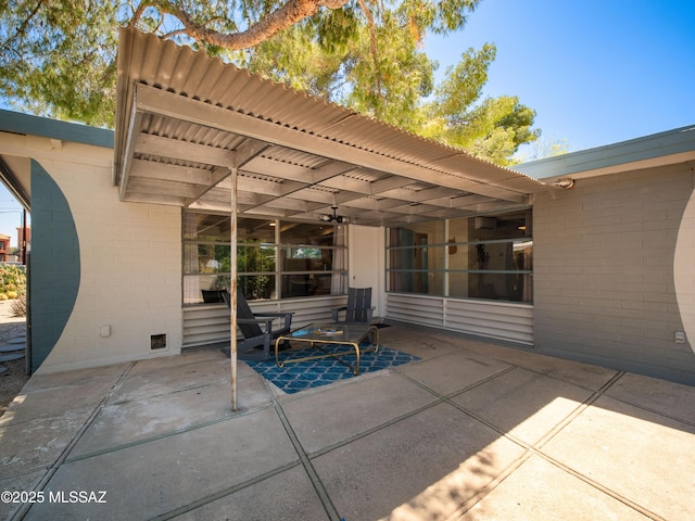 view of patio / terrace