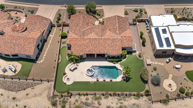 11028 N Pusch Ridge View Pl, Oro Valley, AZ 85737 - view of subject property featuring a pool