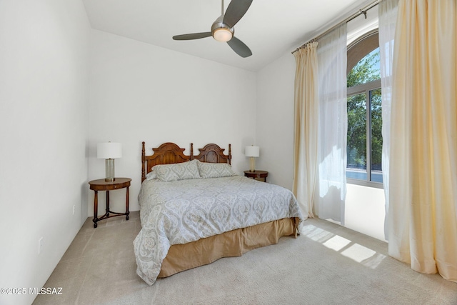11028 N Pusch Ridge View Pl, Oro Valley, AZ 85737 - bedroom with carpet and ceiling fan