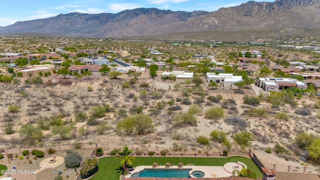 11028 N Pusch Ridge View Pl, Oro Valley, AZ 85737 - view of mountain backdrop featuring nearby suburban area