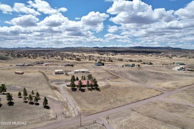 20 Buckskin Ln, Sonoita, AZ 85637 - bird's eye view with a mountain view, view of desert, and a rural view