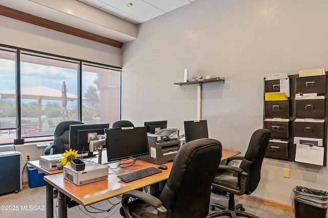 7541 W Wandering Coyote Dr, Tucson, AZ 85743 - view of office area