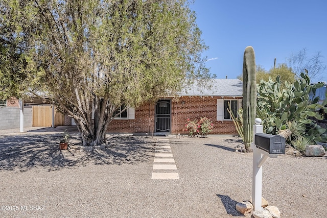 4825 E Hawthorne St, Tucson, AZ 85711 - view of front facade featuring brick siding