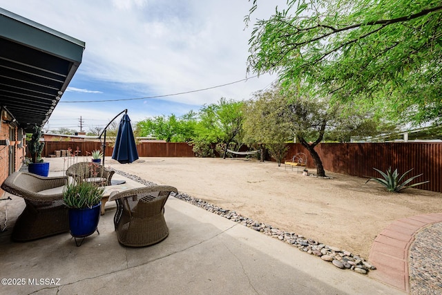 1652 W Roller Coaster Rd, Tucson, AZ 85704 - view of patio with a fenced backyard