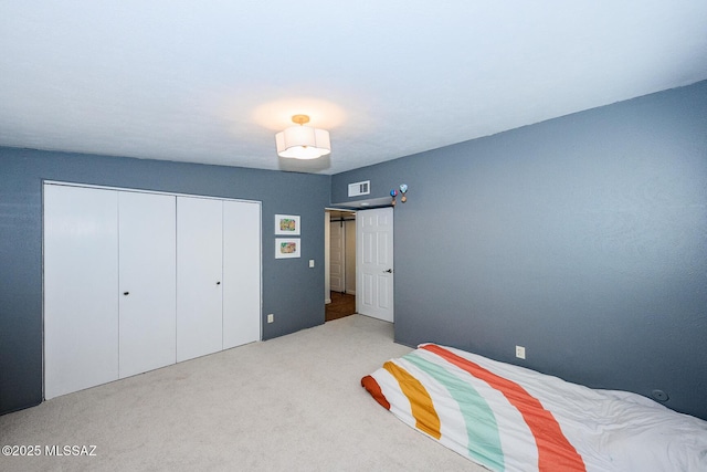 1652 W Roller Coaster Rd, Tucson, AZ 85704 - carpeted bedroom featuring a closet and visible vents