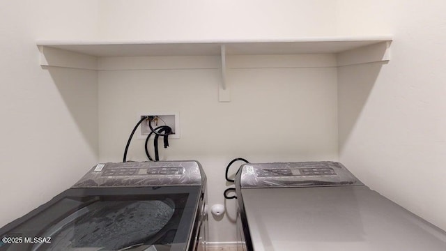 laundry room with laundry area and hookup for a washing machine
