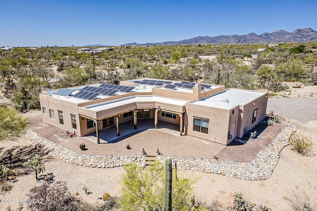 4247 W Flying Diamond Dr, Tucson, AZ 85742 - aerial view with a mountain view